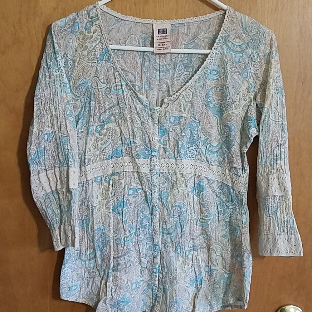 Button down blouse